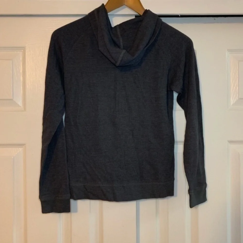 Grey Zip‎ Up Hoodie Sweater Little Girls Size XL